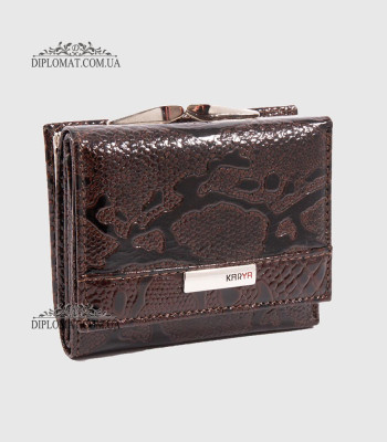 Кошелек женский KARYA 1051 015 Brown Lack