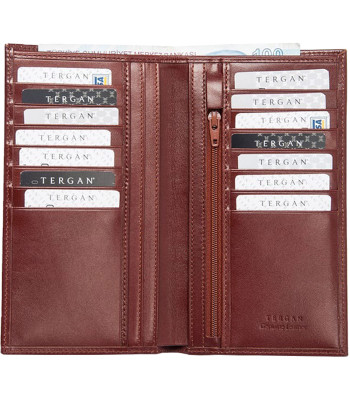 Портмоне мужское TERGAN 1293 Вертикальное для документов и карточек22TABA RUSTIC