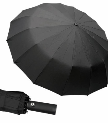 Зонт семейный автомат Frei REGEN 2719 купол 124 см Polyester BLACK
