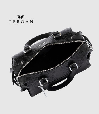 Сумка Женская Кожаная TERGAN 79658 SIYAH PITON / SIYAH ANALIN