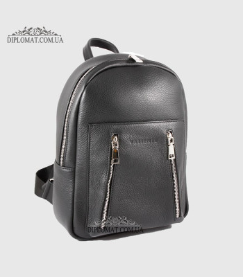 Рюкзак женский VALIENTE 1062 Одно отделение Вертикальные молнииVenetto Black