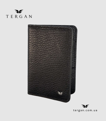 Картхолдер TERGAN 1645 С отделением для денег, кредитные карточки и ID документы SIYAH FLOATER Черный