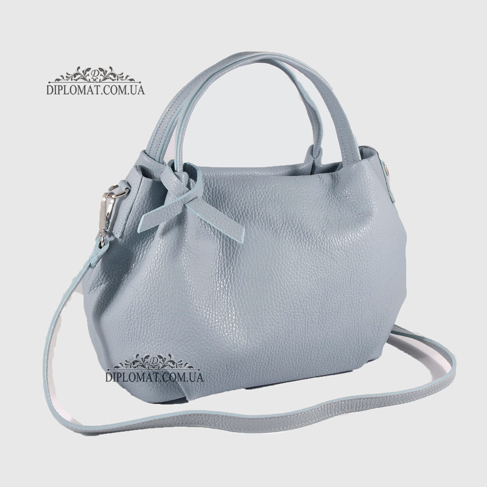 Сумка Женская Кожаная EMANUELA FERRETTI 6883  BLUE floater Синий