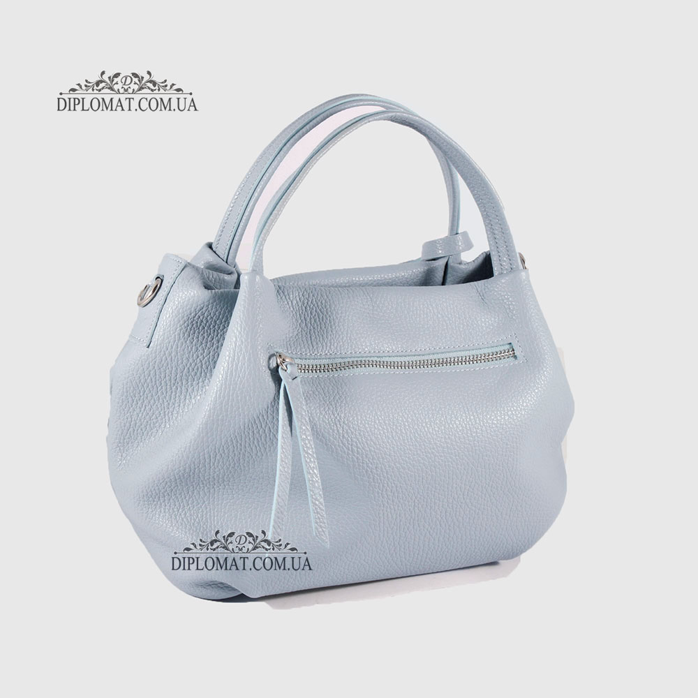 Сумка Женская Кожаная EMANUELA FERRETTI 6883  BLUE floater Синий
