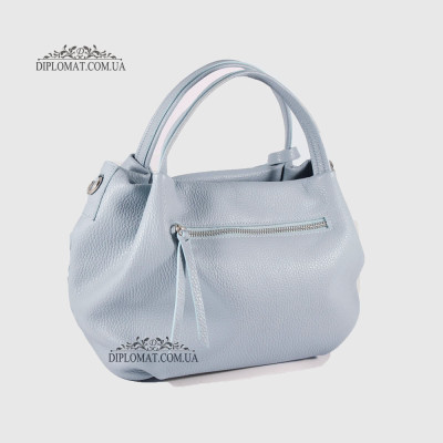 Сумка Женская Кожаная EMANUELA FERRETTI 6883  BLUE floater Синий
