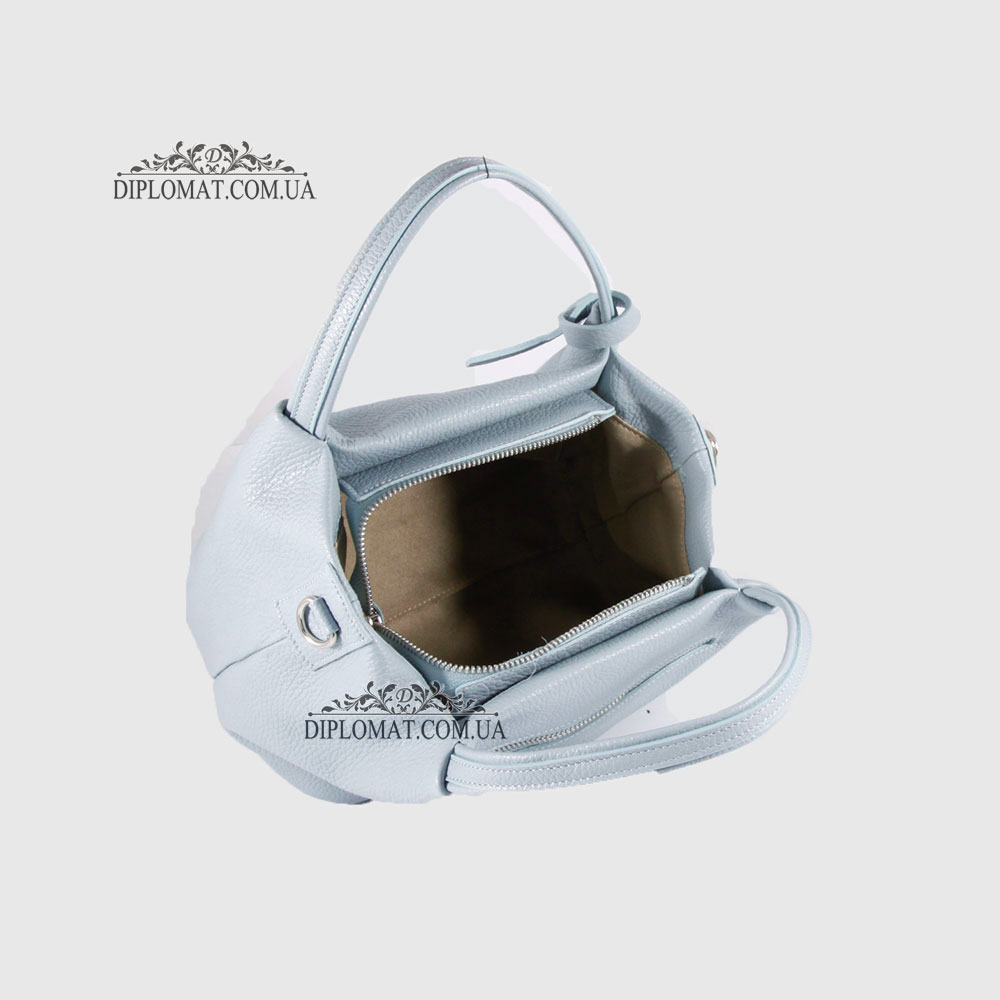 Сумка Женская Кожаная EMANUELA FERRETTI 6883  BLUE floater Синий