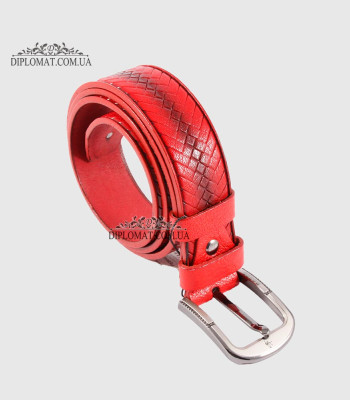 Ремень MONDO BELT886 06 Красный110