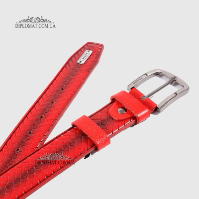 Ремень MONDO BELT886 06 Красный 110