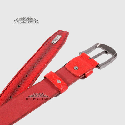Ремень MONDO BELT886 06 Красный 110