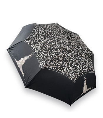 Зонт Механический Три Слона 55mini-Pongee Black/White