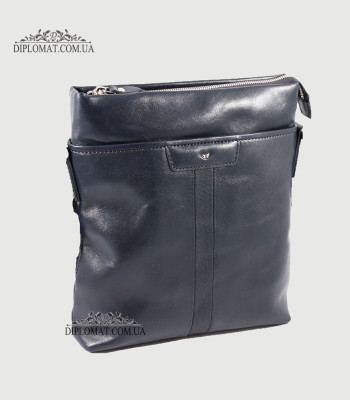 Сумка мужская кожаная Через плечо TERGAN 21320 LACIVERT RUSTIC/LACIVERT RUSTIC