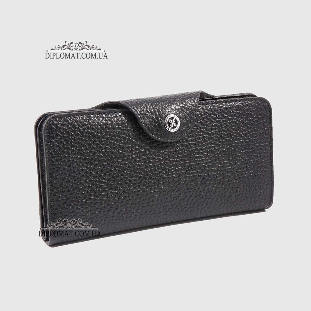 Кошелек женский кожаный TERGAN 5767  SIYAH FLOATER/SIYAH RUSTIC Черный
