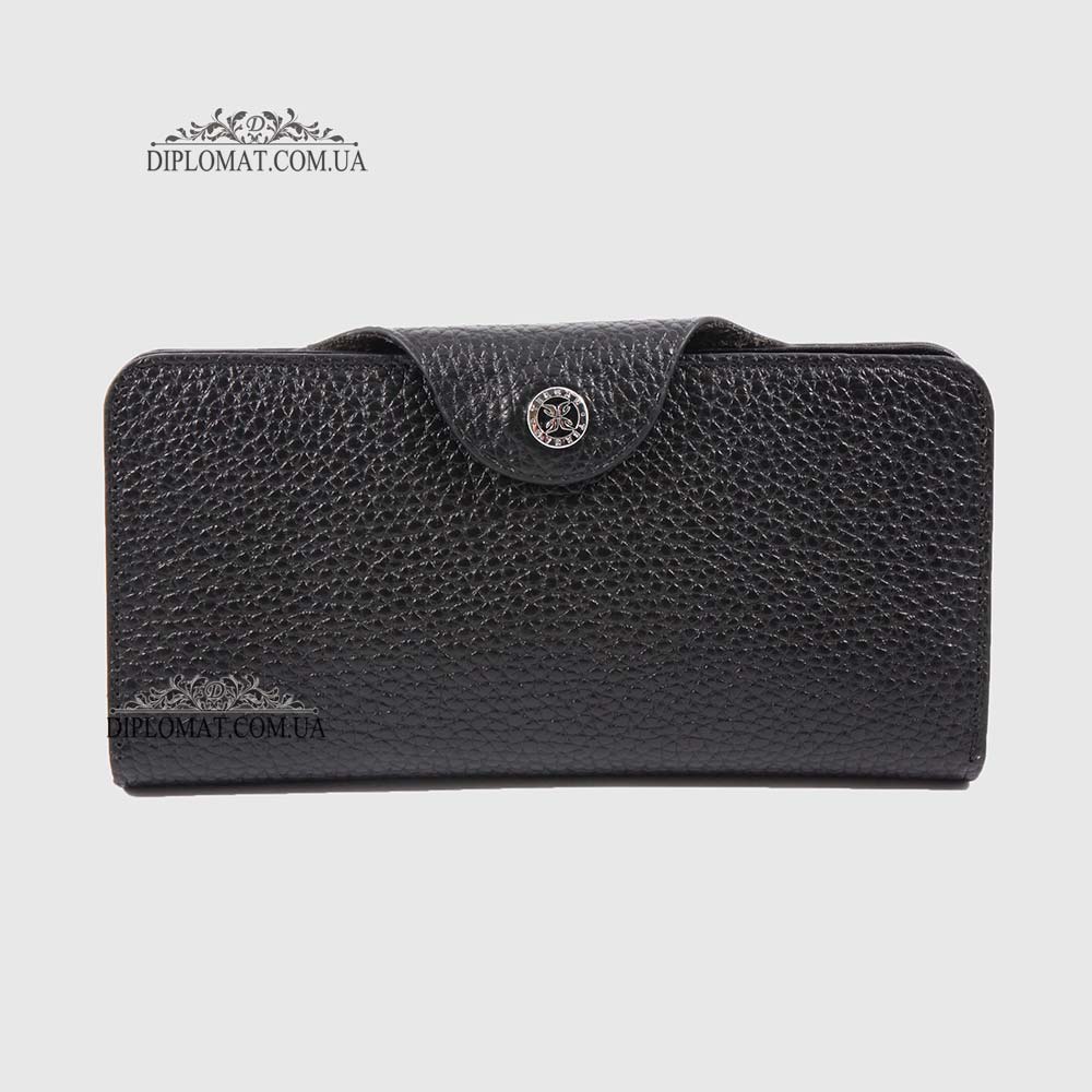 Кошелек женский кожаный TERGAN 5767  SIYAH FLOATER/SIYAH RUSTIC Черный