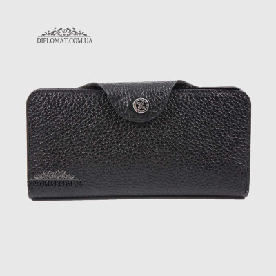 Кошелек женский кожаный TERGAN 5767  SIYAH FLOATER/SIYAH RUSTIC Черный