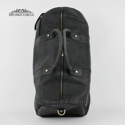 Сумка Дорожная Кожаная TONY BELLUCCI T-5146  01 BLACK Crazy Черный