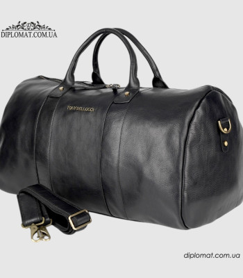 Сумка дорожная кожаная TONY BELLUCCI T-5146-01 Arsel Black