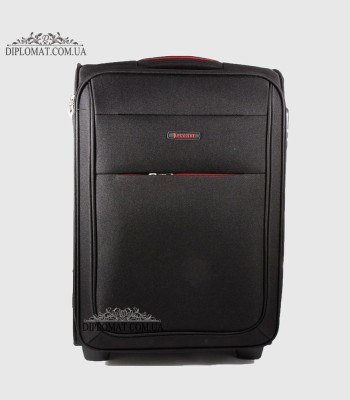 Чемодан Большой на колесах Текстильный PUCCINI EM50307A Camerino 71x45x30 cm1 BLACK Черный