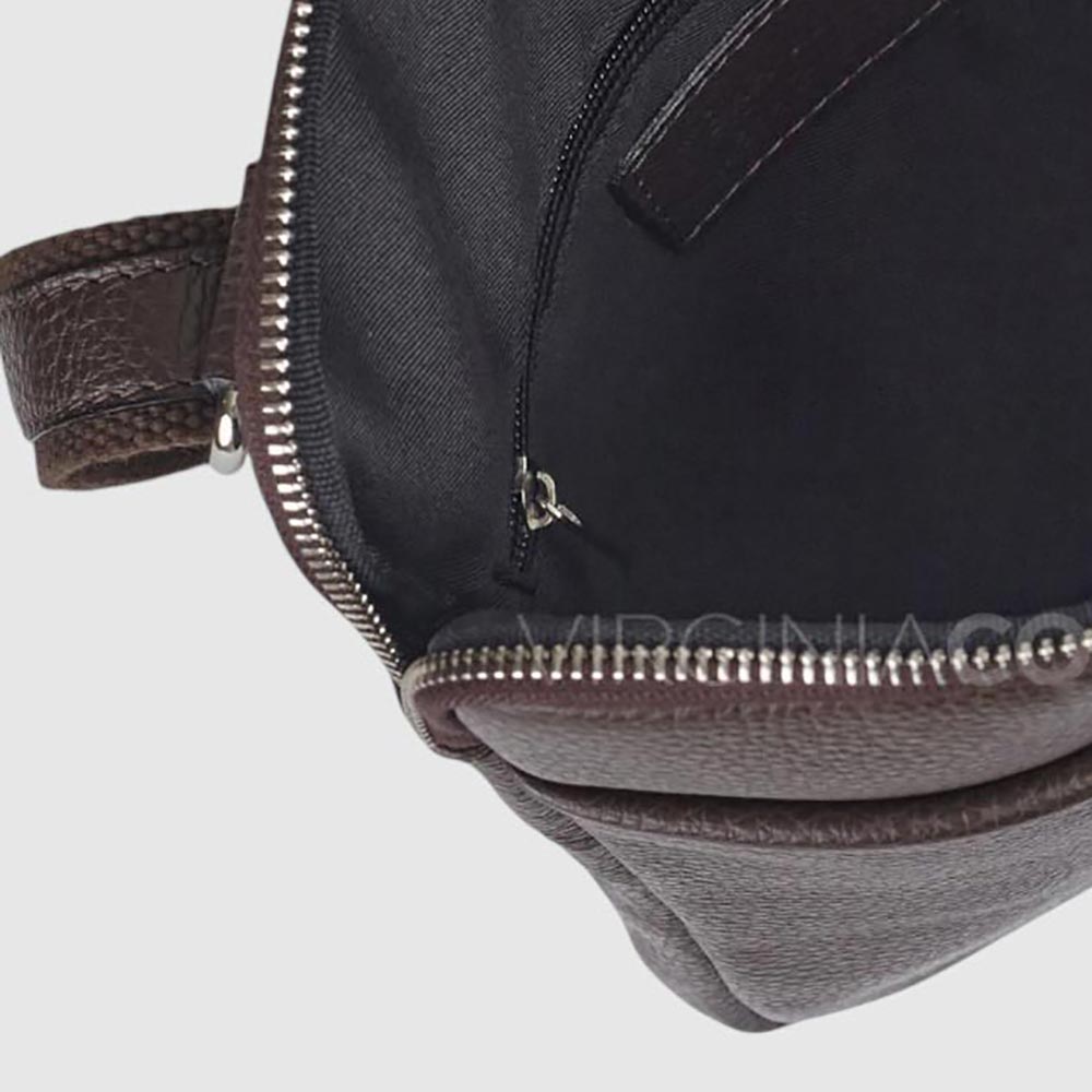 Сумка мужская кожаная Через плечо VIRGINIA CONTI 01349  Brown Floater