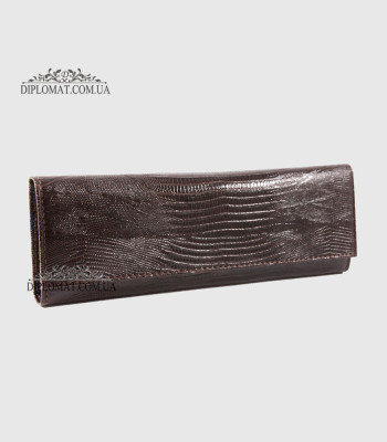 Ключницы кожаные CANPELLINI 143 ANT Большая На карабинах для 6 ключей143 BROWN REPTILE Коричневый