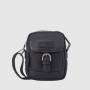 Небольшая сумка через плечо HILL BURRY HT-05HB Crazy Horse Black