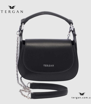 Сумка женская Кросс-боди TERGAN 80199 кожаная SIYAH ARSEL