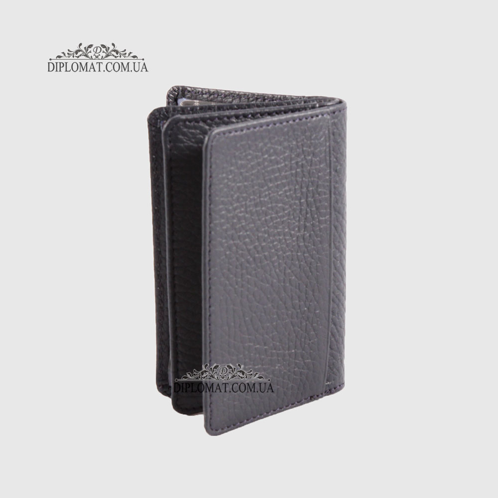 Обложка кожаная для ID паспорта TERGAN 1601  LACIVERT FLAMINGO Синий