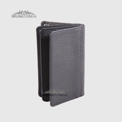 Обложка кожаная для ID паспорта TERGAN 1601  LACIVERT FLAMINGO Синий
