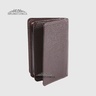 Обложка кожаная для ID паспорта TERGAN 1601  KAHVE FLOATER Коричневый Коричневый