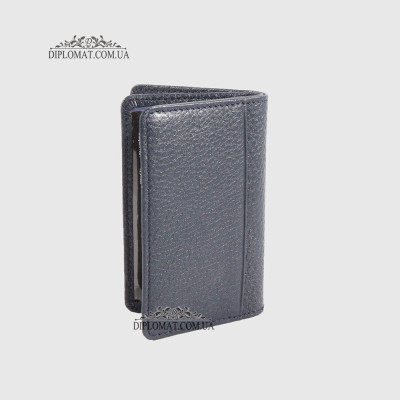 Обложка кожаная для ID паспорта TERGAN 1601  LACIVERT FLOATER Синий