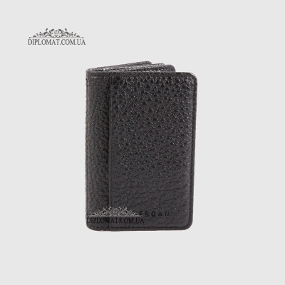 Обложка кожаная для ID паспорта TERGAN 1601  SIYAH FLOATER Черный Черный