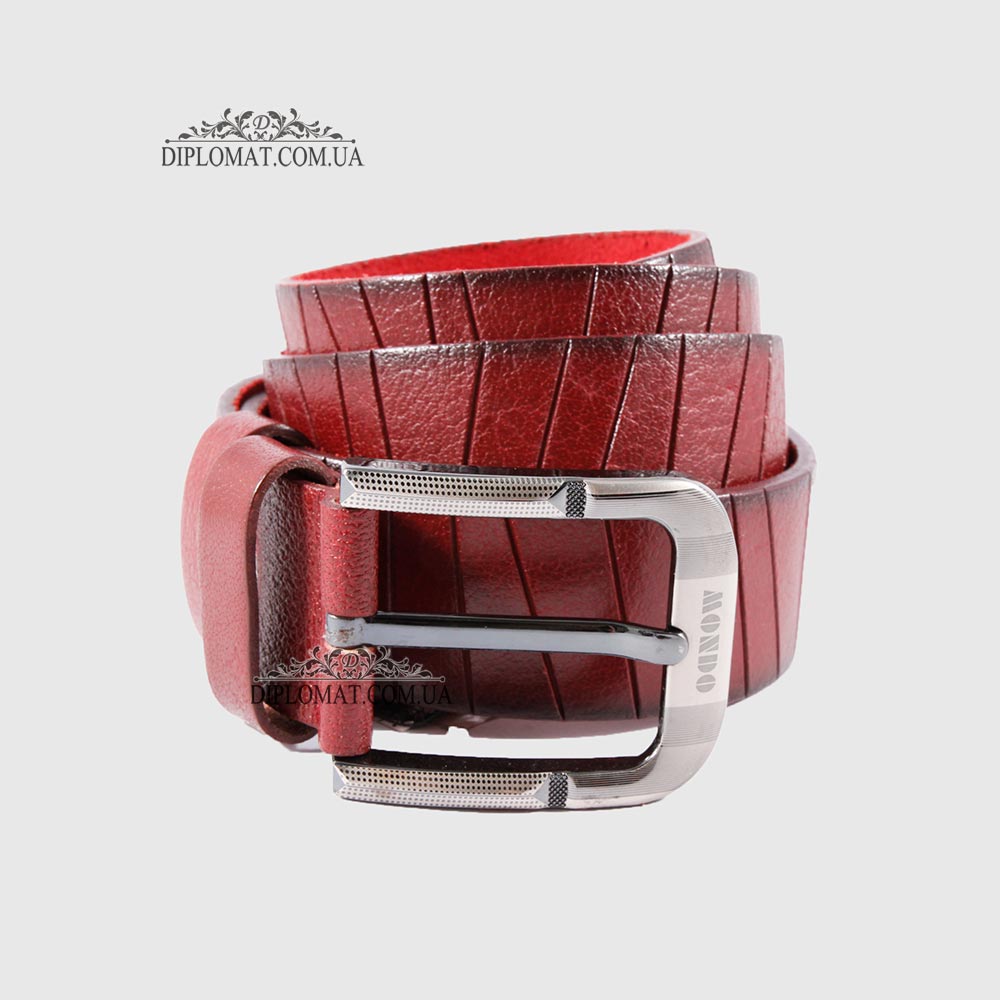 Ремень MONDO BELT884 41 Бордовый 110