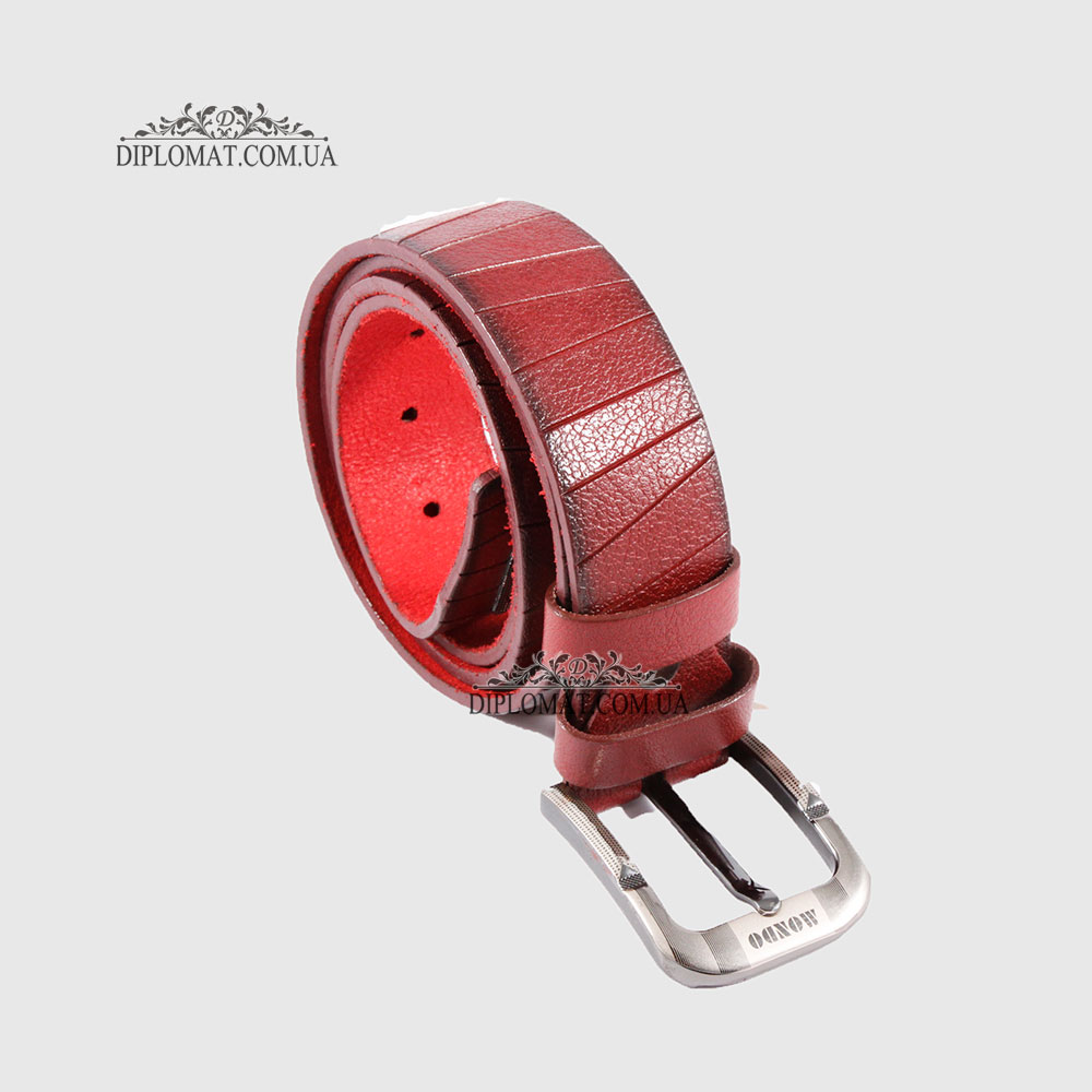 Ремень MONDO BELT884 41 Бордовый 110