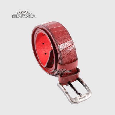 Ремень MONDO BELT884 41 Бордовый 110