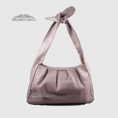 Сумка Женская Кожаная EMANUELA FERRETTI 85537  GREY floater Серый