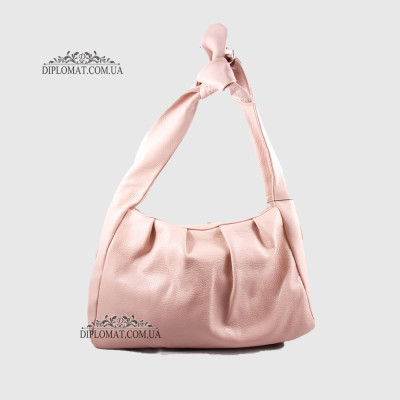 Сумка Женская Кожаная EMANUELA FERRETTI 85537  NUDE FLOATER Пудра
