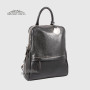 Рюкзак женский Кожаный BELLINI Abetone 133370 BLACK floater