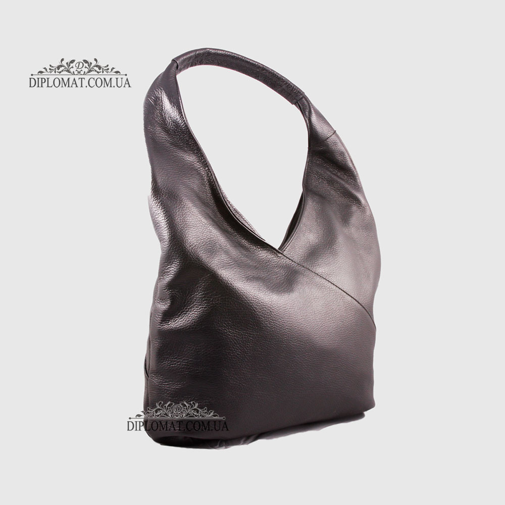 Сумка Женская Кожаная EMANUELA FERRETTI 71022  BLACK floater Черный