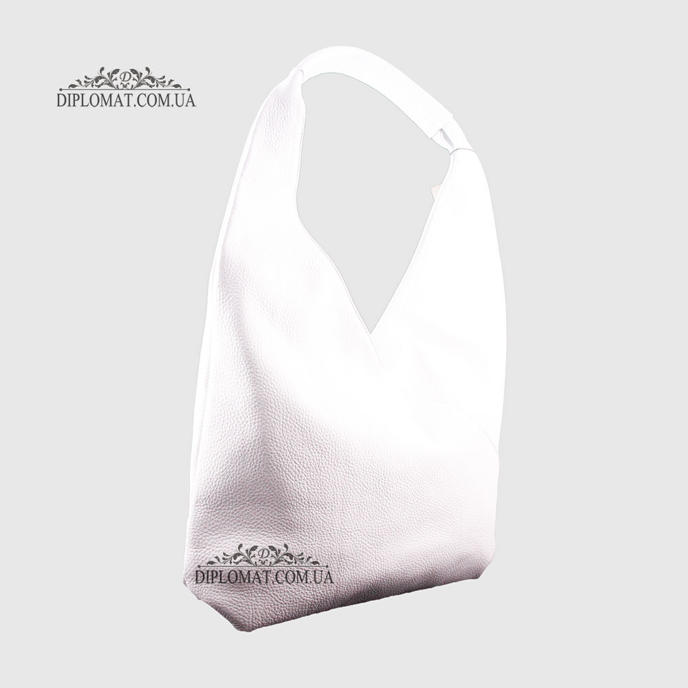Сумка Женская Кожаная EMANUELA FERRETTI 71022  WHITE floater Белый/Бежевый