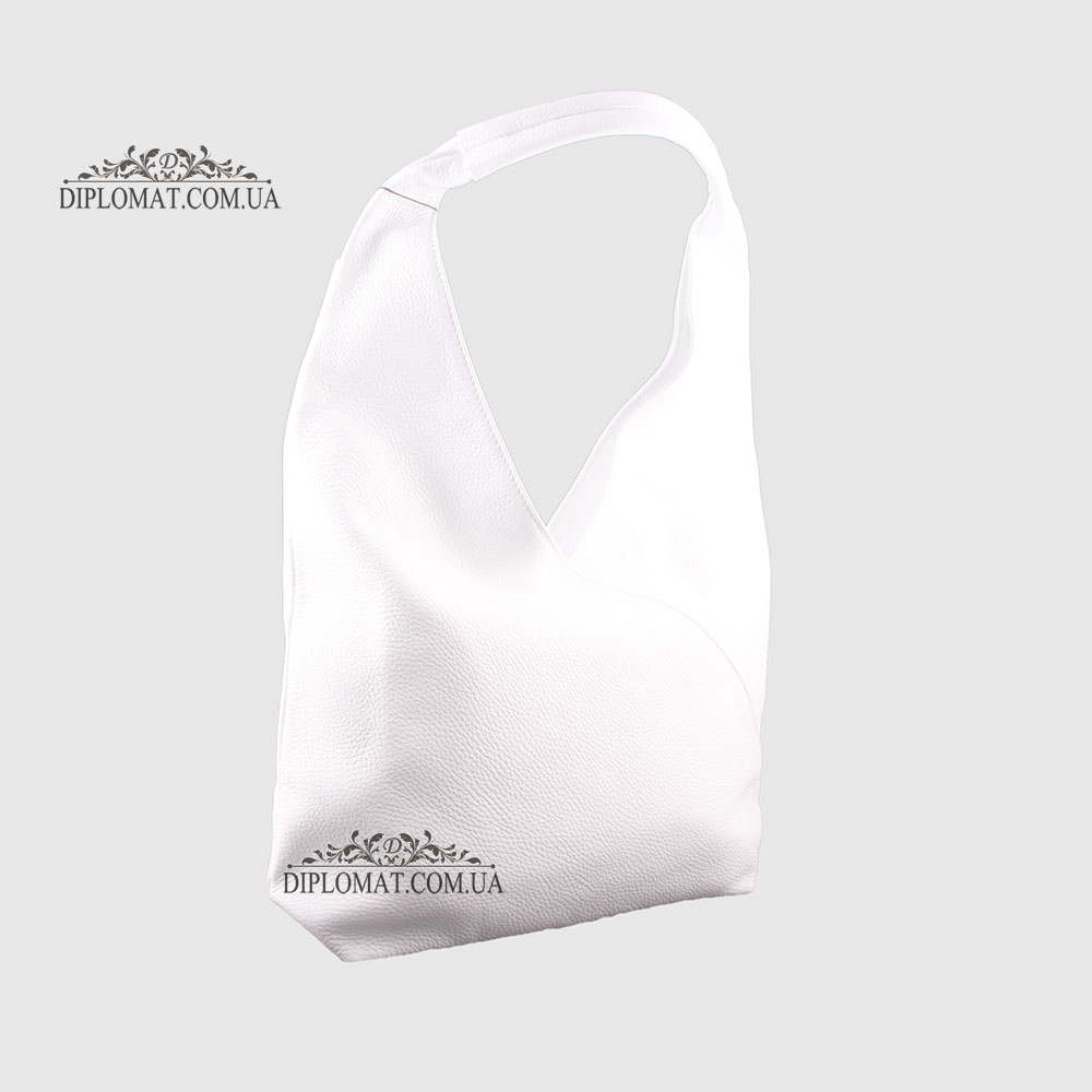 Сумка Женская Кожаная EMANUELA FERRETTI 71022  WHITE floater Белый/Бежевый