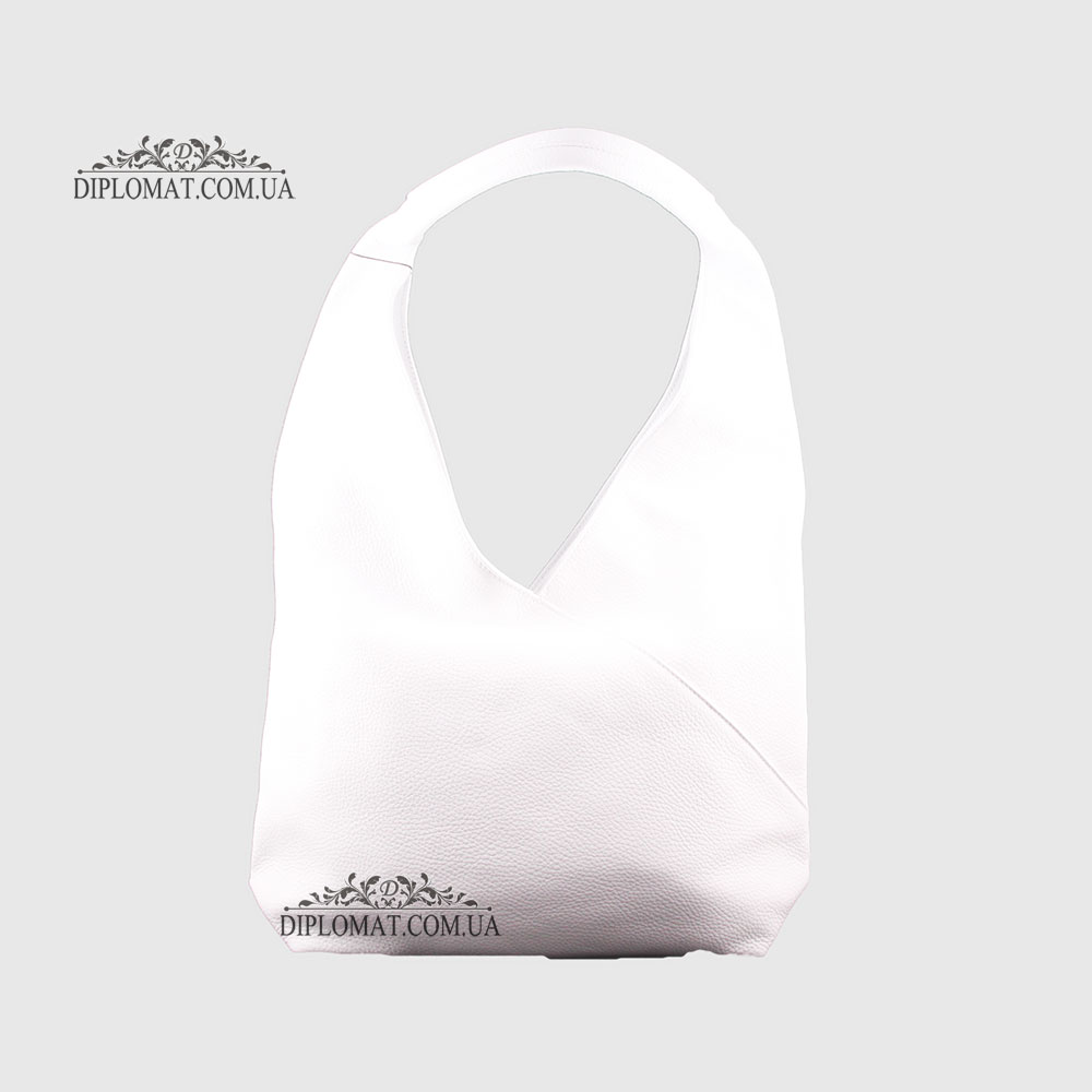 Сумка Женская Кожаная EMANUELA FERRETTI 71022  WHITE floater Белый/Бежевый