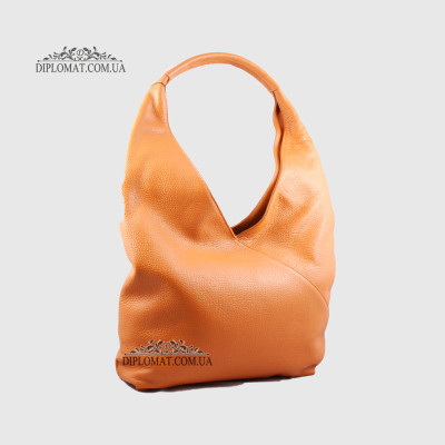 Сумка Женская Кожаная EMANUELA FERRETTI 71022  CUOIO  floater Рыжий