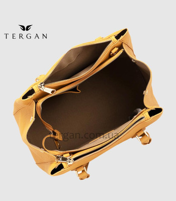 Сумка Женская Кожаная TERGAN 79483 SARI-FLOATER / SARI-ANALİN