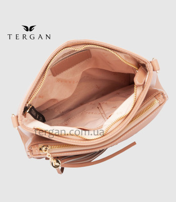 Сумка Женская Кожаная TERGAN 79489 NUDE ARSEL