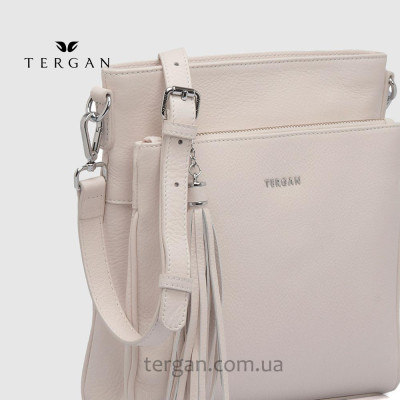 Сумка Женская Кожаная TERGAN 79489  BEJ ARSEL Белый