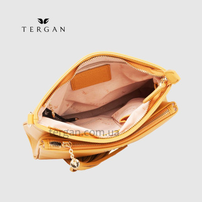 Сумка Женская Кожаная TERGAN 79489  SARI ARSEL Кофейный