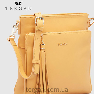 Сумка Женская Кожаная TERGAN 79489  SARI ARSEL Кофейный