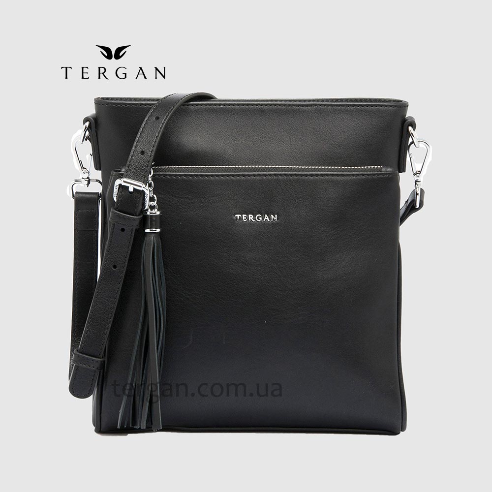 Сумка Женская Кожаная TERGAN 79489  SIYAH ARSEL Черный Черный