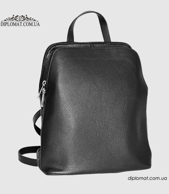 Рюкзак женский Кожаный VIRGINIA CONTI 702402 SIYAH FLOATER Черный