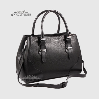 Сумка женская TERGAN 79186  SIYAH FLOATER/SIYAH ANALIN Черный
