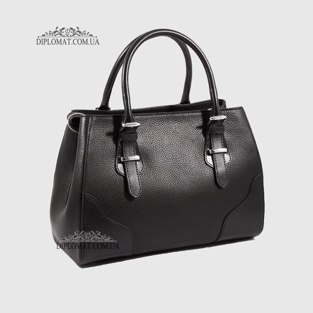 Сумка женская TERGAN 79186  SIYAH FLOATER/SIYAH ANALIN Черный